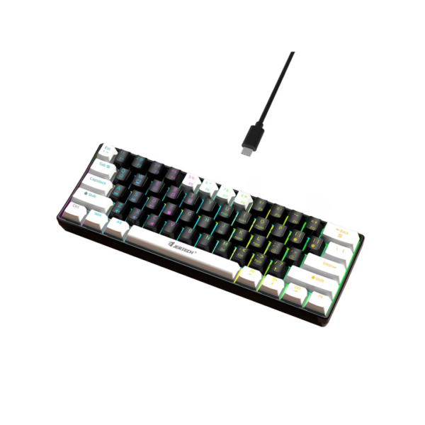 Clavier Gaming Jertech JK540 RGB – Performance, Style & Contrôle Total